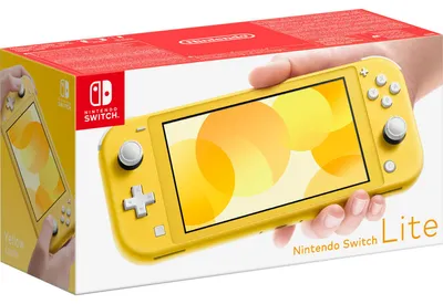 Obrázek produktu pro Nintendo Switch Lite, Nintendo Switch, NVIDIA Tegra, Žlutá, Analogový/digitální, Směrový kříž, Knoflíky