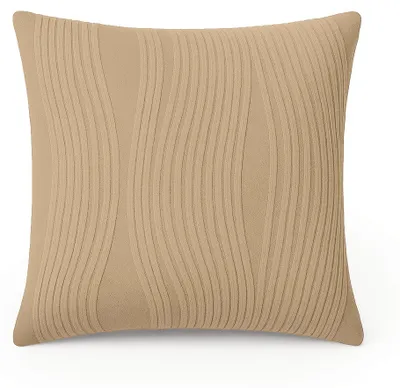 Produktbild von Dekorativer Kissenbezug – Beige, zeitloser Zierkissenbezug für Sofa und Bett