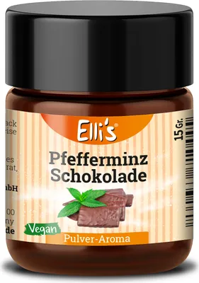 Produktbild von Pfefferminz Schokolade - Ellis Pulveraromen