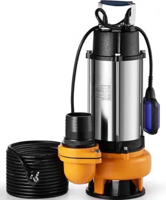 Immagine prodotto di Pompa a doppio tubo - 2200 W - 6000 l/h - Pompa per depurazione delle acque reflue - Con tubo di sovrapressione