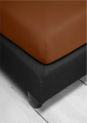 Produktbild von IRISETTE CLASSIC-JERSEY SPANNBETTTUCH JUPITER 0008  camel  100 x 200 cm