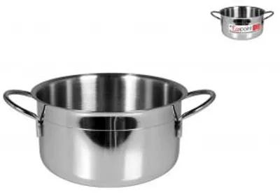 Immagine prodotto di HOMe Casseruola Inox Ecopoint 2 Manici Cm18