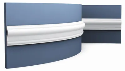 Image de Orac Decor PX202F AXXENT Cimaise Moulure décorative flexible Moulure en stuc 2 m