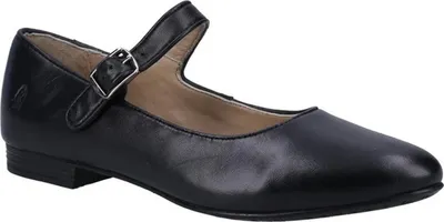 Produktbild von Hush Puppies - "Melissa" Riemchenschuhe für Damen, Leder FS12085 (42 EU) (Schwarz)