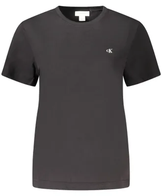 Zdjęcie produktu dla Calvin Klein LV047B224GUB1, Koszulka, Dorosły, Damski, Czarny, Wycięcie pod szyją, Krótki rękaw