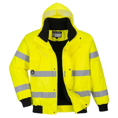 Produktbild von Portwest C467 3-in-1 Warnschutz-Pilotjacke Yellow Gr. L