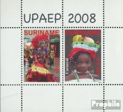 Produktbild von Briefmarken Suriname 2008 Mi Block105 (kompl.Ausg.) postfrisch Feste