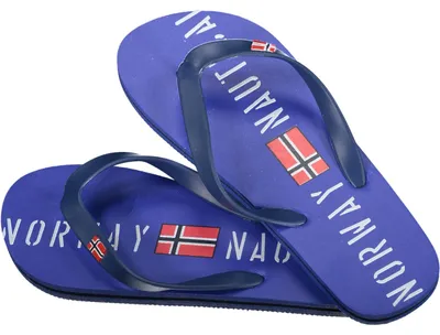Produktbild von NORWAY 1963 Herren-Slipper, blau