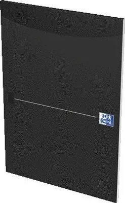 Image de Oxford - Bloc-notes Smart A4 ligne 50 feuilles 80 g noir | 10 pièces