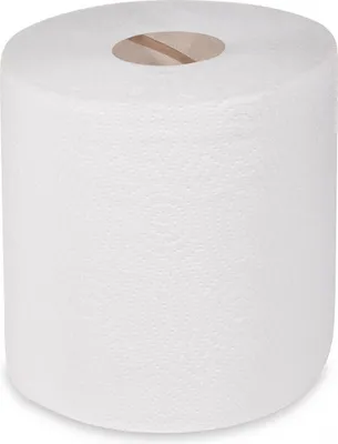Produktbild von 6x Putztuchrolle perforiert 100% Zellstoff 2-lagig Ø 19 x 19cm x 100m weiß