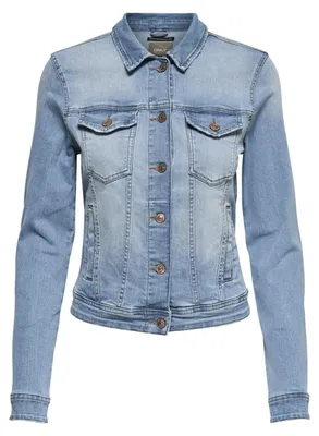 Produktbild von ONLY 15177241, Weiblich, Erwachsener, Regular fit, Baumwolle, Elasthan, Blau