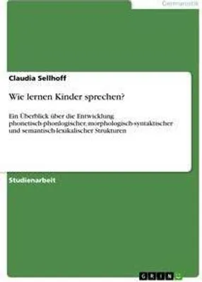 Produktbild von Wie lernen Kinder sprechen?