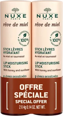 Produktbild von Nuxe Rêve de Miel Double Moisturizing Lip Stick 4gr