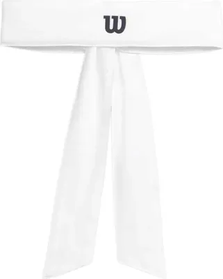 Produktbild von Wilson Tie Stirnband Weiß Weiß One Size