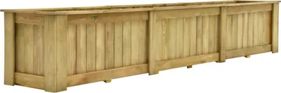 Produktbild von Hochbeet 291 x 50 x 50 cm Kiefernholz Imprägniert , Gabionen Design 2024