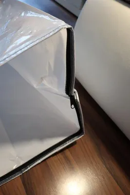 Immagine prodotto di Materasso da trasporto in plastica 200 x 200 x 30 cm con cerniera, trasparente, extra resistente agli strappi 120 µ per il trasporto di materassi, traslochi, stoccaggio, trasporto