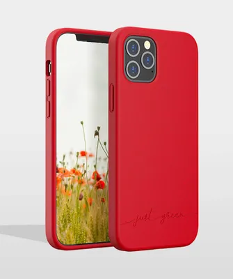 Image de JUST GREEN JGCOVIP1267R - Coque Just GreenIP12 Pro Max Red