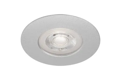 Image de Briloner Lampe LED encastrée 5W 460lm chrome mat 3000K, intensité lumineuse variable en continu