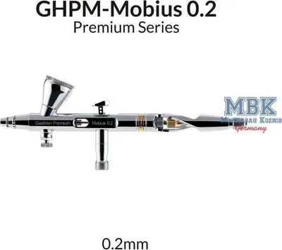 Immagine prodotto di Gaahleri Airbrush Serie Premium GHPM-Mobius 0,2 mm - Argento