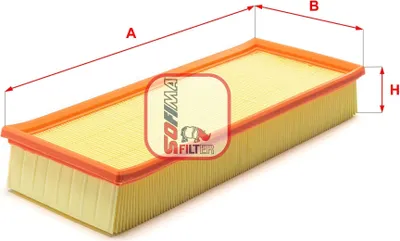 Produktbild von Luftfilter SOFIMA S 3035 A für FORD MONDEO II Kombi (BNP) Filtereinsatz