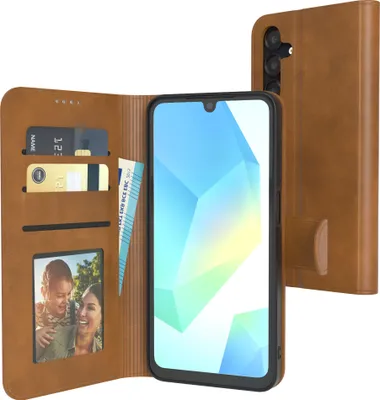 Produktbild von EAZY CASE Business Hülle für Samsung Galaxy A16 klappbar, Premium Kunstleder Handyhülle mit Kartenfach
