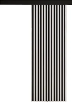 Produktbild von KIER FURNITURE Schiebetür Komplettset BELMO Sliding Door, Raumteiler Schiebetür Weiß 86x205x1,6 cm
