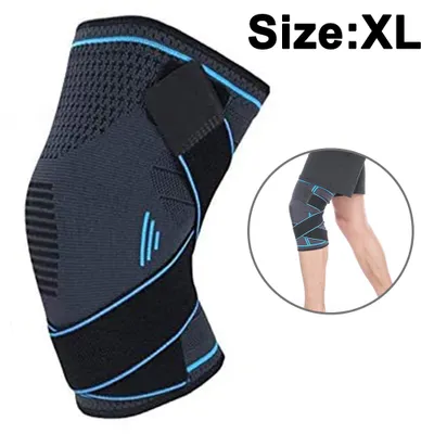 Produktbild von Kniebandage,Damen,und,Herren,,Sport,Männer,Knieschoner,,Kniestützer,für,Laufen,,Wandern,,Joggen,,Volleyball