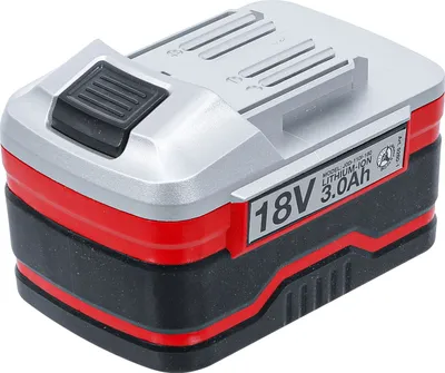Produktbild von BGS technic 9260-1 - Werkzeug-Akku - rot/grau