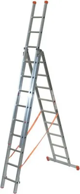 Produktbild von Facal Mehrzweckleiter 3-teilig GENIA S300 3x9 Sprossen