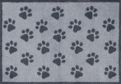 Produktbild von Fußmatte wash+dry Turtle Mat Paws Grey 60x85 cm