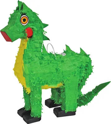 Produktbild von Pinata "Grüner Drache" | 45x18x48cm