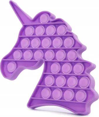 Produktbild von Push Pop Bubble Einhorn Fidget Toy Antistress Spielzeug Sensorisch Stressabbau für Kinder