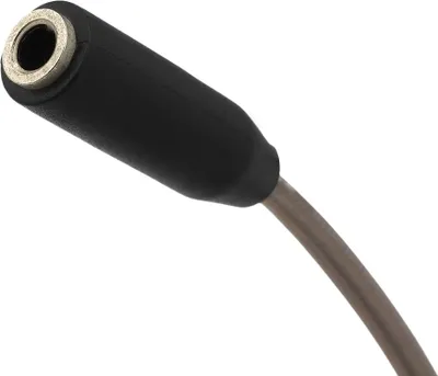 Obrázok produktu pre ZJchao 3,5 mm audio -Y - rozdeľovací kábel 1 samica na 2 samce adaptér pre pripojenie slúchadiel - mikrofónu k PC - notebooku - stolnému počítaču hnedý 1m
