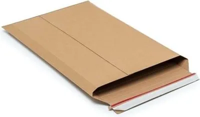 Produktbild von Kartonumschlag A3 300 x 455 mm, brauner Kartonumschlag für den Versand