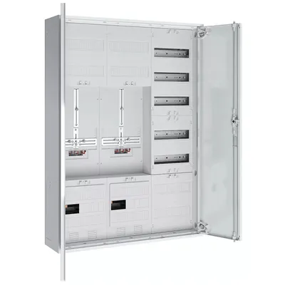 Produktbild von ABN Zählerschrank 3Pkt 2Z 1V 1APZ, HLAK/Kanal IP43 SK2, 5-polig, BxHxT: 800x1100x210mm S37ZA720