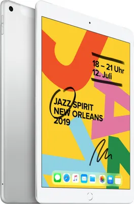 Produktbild von Apple iPad 2019 (10,2 Zoll), Wi-Fi, 32GB, Farbe: Silber
