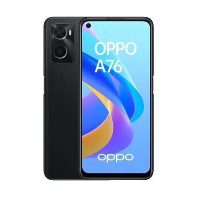 Produktbild von OPPO A76 4 + 128 GB 6,56 "Glowing Black DS EU  Oppo