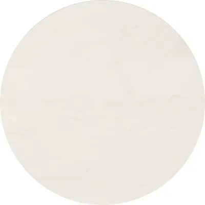 Produktbild von The Living Store Tischplatte Weiß Ø40x2,5 cm Massivholz Kiefer