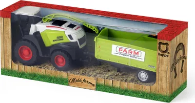 Obrázek produktu pro Traktor/kombajn kovový s vlečkou
