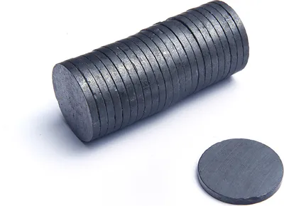 Obrázok produktu pre Feritický valcový magnet 30 x 3 mm 50 kusov F30