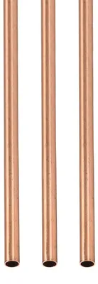 Kupferrohr 3 mm x 0,2 mm x 300 mm, 3 Stück, rund