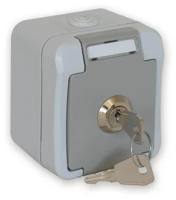 Produktbild von AP-FR Steckdose IP54 mit Schloss-Nr. 819, abschließbar, 1-fach