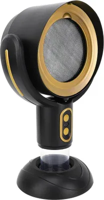Immagine prodotto di Mini ventilatore per la cucina - Ventilatore da scrivania con 3 velocità - Piccolo ventilatore per un flusso d'aria potente - Ventilatore da cucina con forte ventilazione (nero)