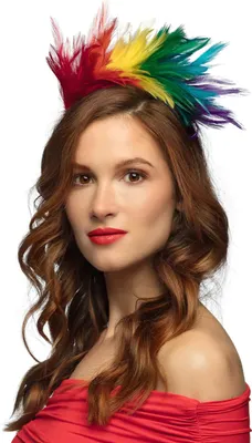 Produktbild von Diadem "Coco" Haarreif | Regenbogen