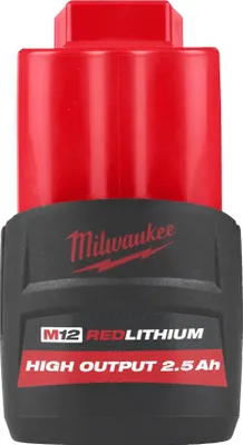 Immagine prodotto di Techtronic M12 HB2.5 Batteria ad alto rendimento - Akku - 2.500 mAh