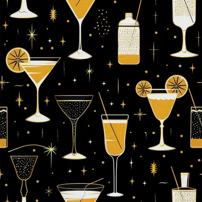 Image de OUTDOOR DECOSTOFFE OXFORD - Motif de cocktail | DX8799