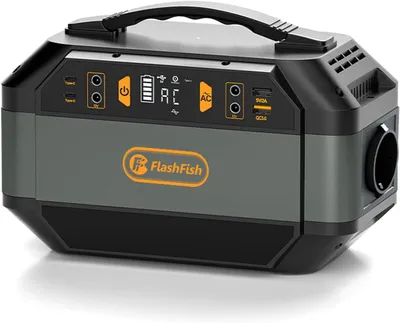 Imagen del producto de Central eléctrica portátil - Batería de respaldo - Cargador portátil - Generador solar - 330W (600W de potencia máxima)