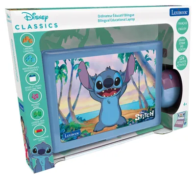 Obrázok produktu pre Vzdelávací dvojjazyčný notebook s motívom Disney Stitch
