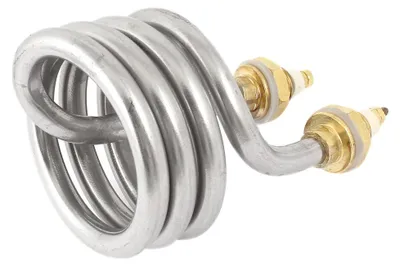 Produktbild von AC220V 2500W Edelstahl elektrisch Spiral Wasser Heizung Rohr Heizk?rper Kopf