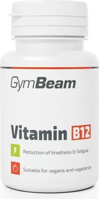 Immagine prodotto di GymBeam - Vitamina B12 (cobalamina) 90 compresse non aromatizzate